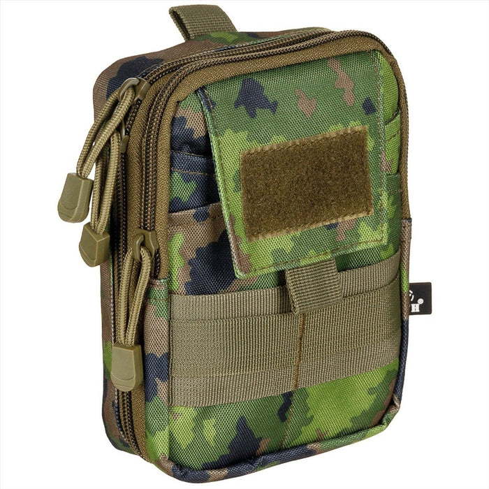 MFH Kompaktowa ładownica EDC 2 przegródki Paski mocujące MOLLE M05 Kamuflaż - GoMilitar