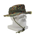 MFH Kapelusz wojskowy z wieloma pikowanymi rondami i pętlami obwodowymi Flecktarn Camo