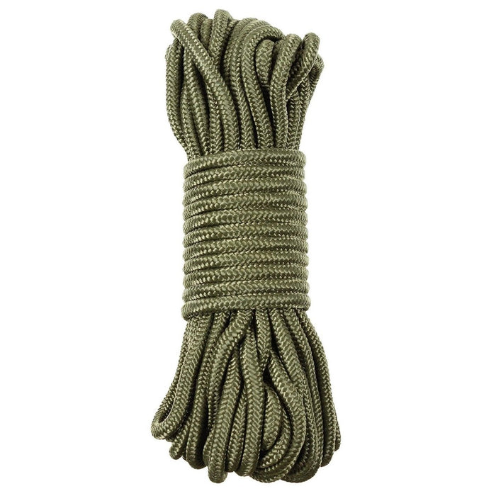 Lina MFH Utility 5mm 15m Outdoor Survival Bushcraft OD Green - GoMilitar