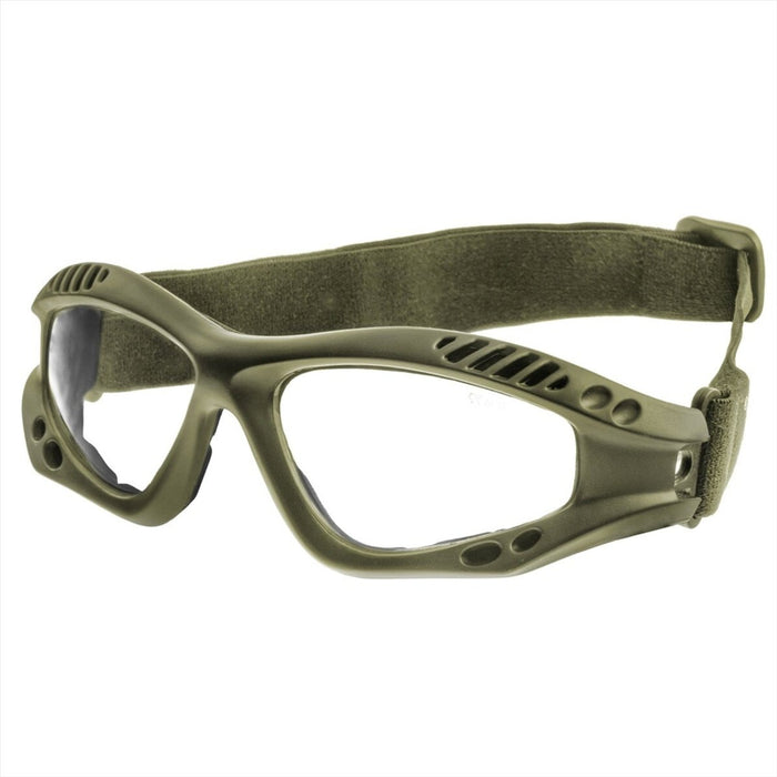 Gogle taktyczne MIL-TEC AIR PRO COMMANDO Clear Lens Anti Scratch Anti Fog - GoMilitar