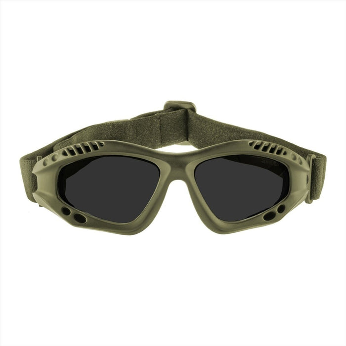 Gogle taktyczne MIL-TEC AIR PRO COMMANDO Smoke Lens Anti Scratch Anti Fog - GoMilitar