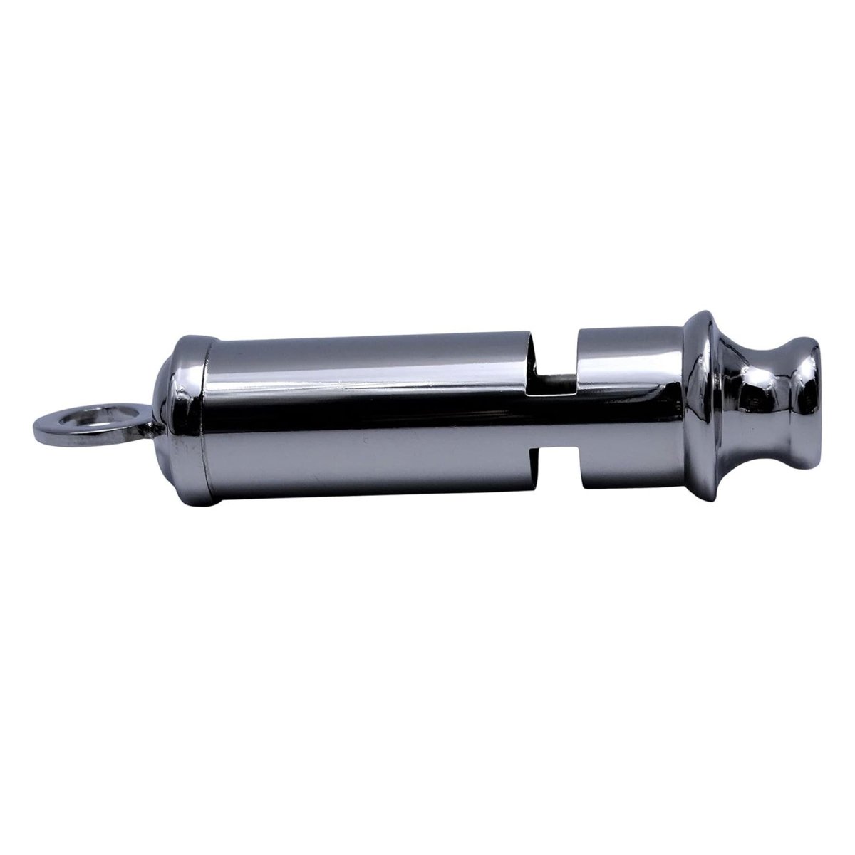 Mil-Tec Bobby Signal Whistle Nickel splowany mosiężny lekki trwały szary