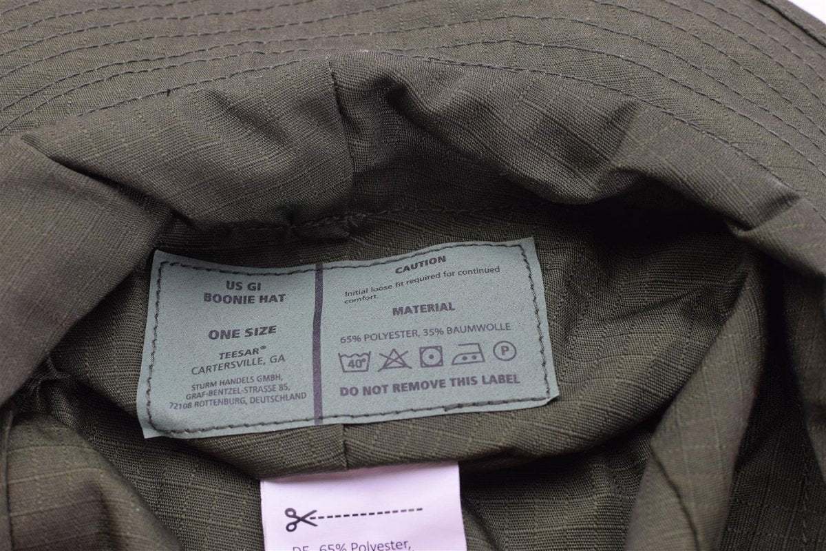 Mil-Tec marka wojskowa Ripstop Olive Boonie Hat Lightweight Camping Cap