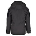 Marka MIL-TEC PARKA W Winter Liner ciepła czarna kurtka Wodoodporna menu deszczowy