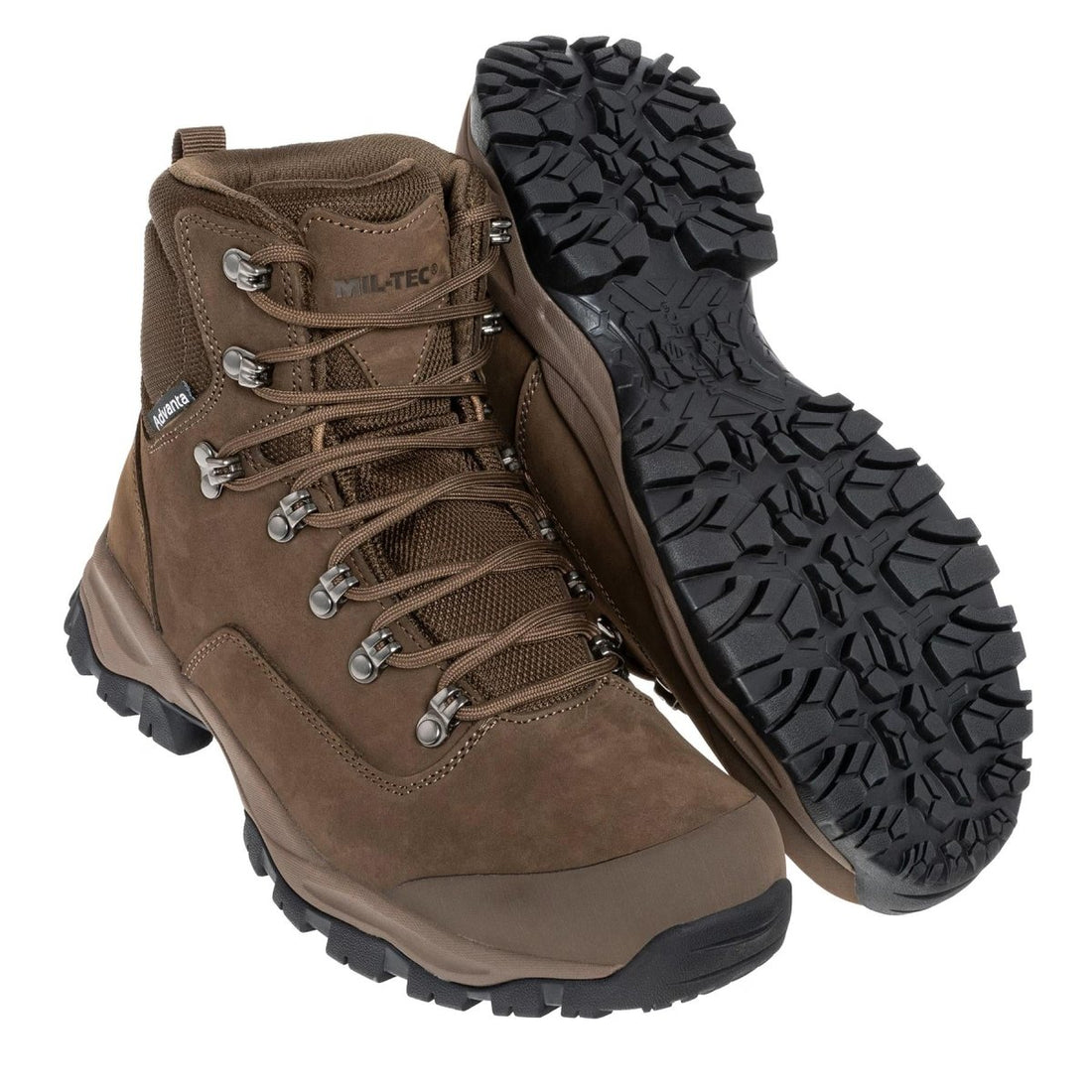 Taktyczne buty bojowe MIL-TEC BW Wodoodporne, oddychające Advanta Outdoor Brown