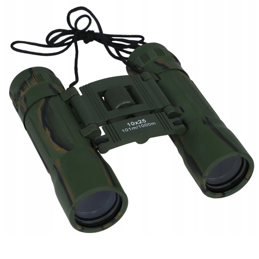 MIL-TEC składane lornetki 10x25 Clear View Ochronne nylonowe torba
