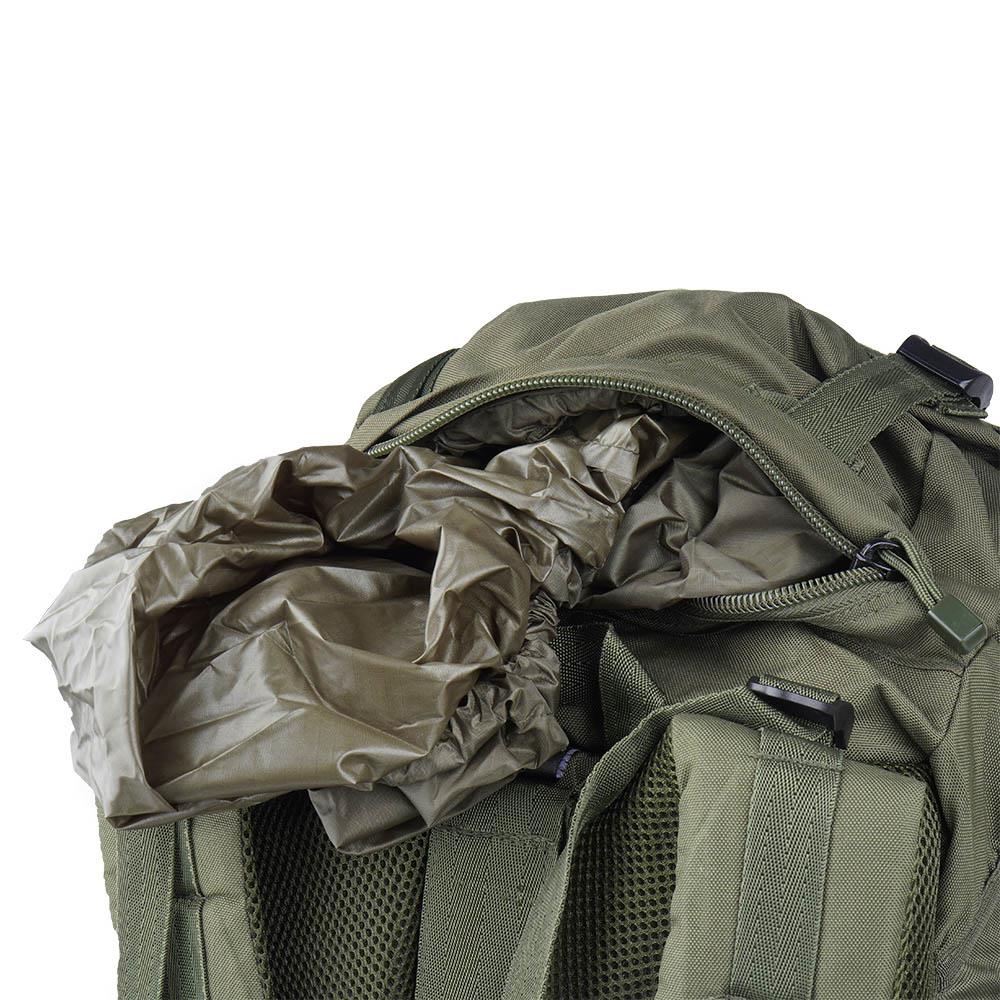 Mil-Tec Commando Turing Plecak 55 litrów Wodoodporna pokrywa zielony duży plecak dzienny