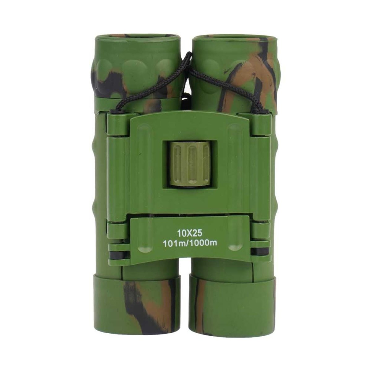 MIL-TEC Gen II składane lornetki 10x25 Diopter Fine Tuning torebka Camo