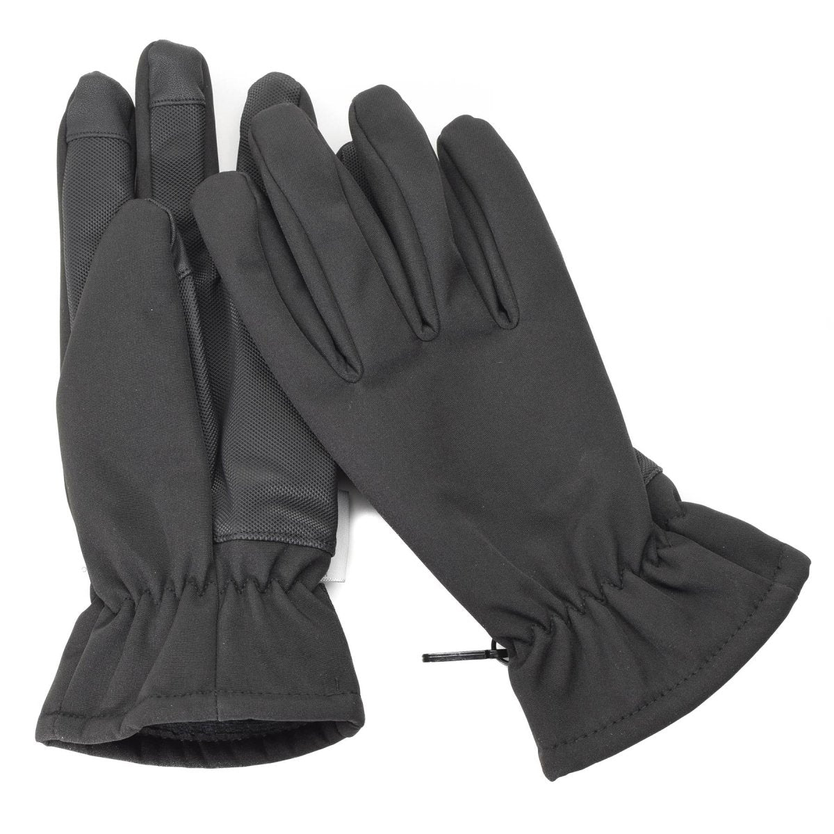 Rękawiczki MIL-TEC Men Softshell Thinsulate ™ Podszewka Czarna zimowa mens