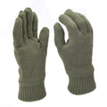 Rękawiczki Mil-Tec Mężczyźni ciepłe dzianiny THINSULET ™ Olive OD Winter Tactical Gear
