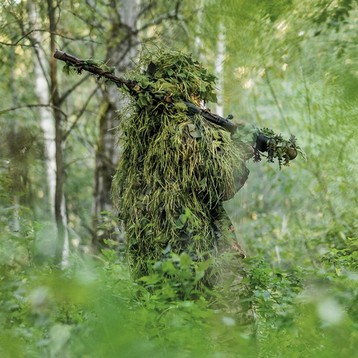 Pakiet kamuflażu MIL-TEC Grass Reaper Ghille 189 Elementy liści
