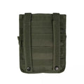 Mil-Tec Laser Cut Tactical Belt Torebka Pole Użyteczna obudowa Molle Duża torba oliwka