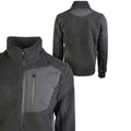 Mil-Tec Kurtka Polarowa Sherpa Bearforce Ciepły Polar Teddy Outdoor Czarna