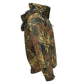 MIL-TEC Softshell Kurtka SCU 14 Niemiecka Flecktran Camo Outdoorowa odzież wiejska
