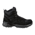 Mil-Tec Boots Mid Cielf Round Sole Camping Outdoor Black Suede Footwear