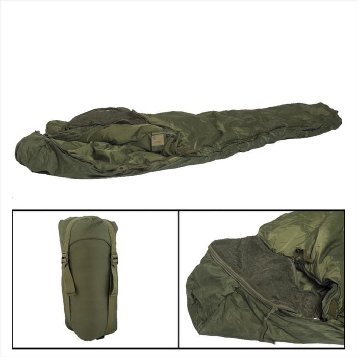 Mil-Tec TACTICAL 3 Śpiwór Pokryty Teflonem Thermolite Oliwkowy - GoMilitar
