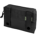 MIL-TEC TACTICAL Utility Laser Cut Paspak Molle Typ Typ Black Bieting Bag Mały