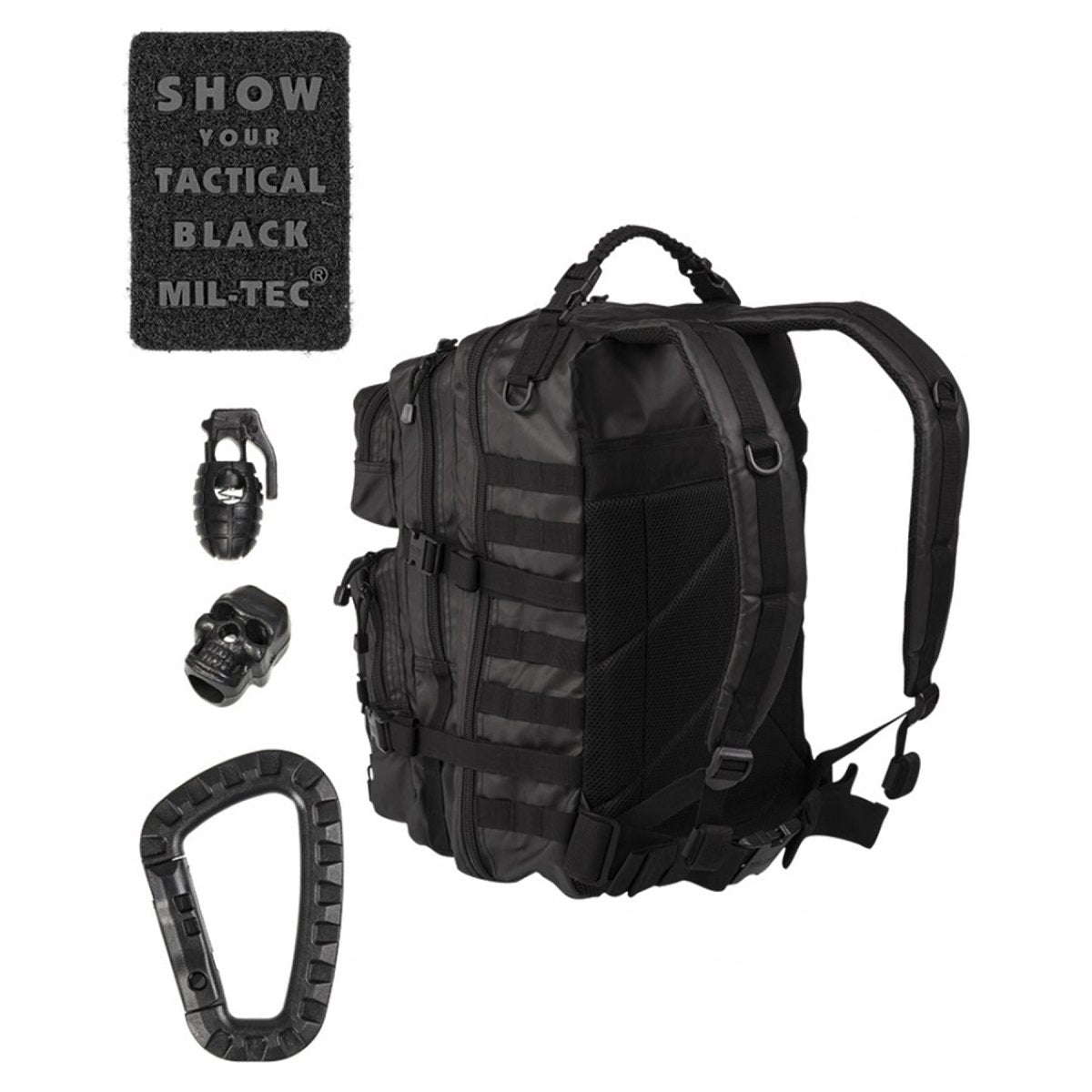 MIL-TEC U.S. Assault Tactical Plecak 20 Liliters Trekking Trekking Camping Daypack