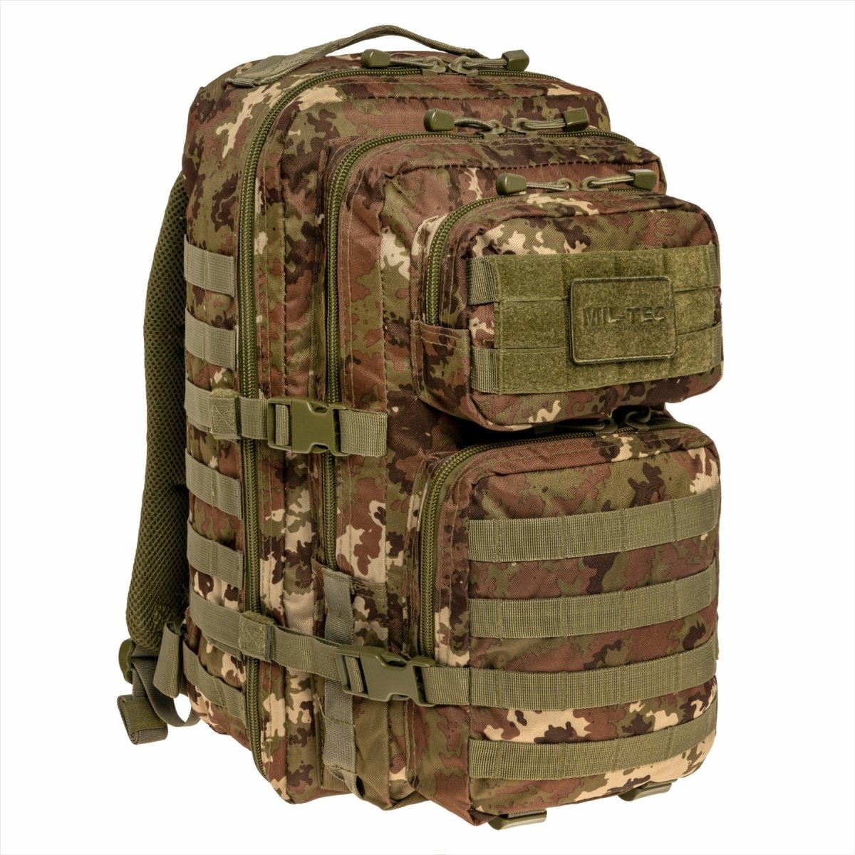 MIL-TEC US Assault Tactical Backpack 36L Ergonomic Formed Formed Ramiona