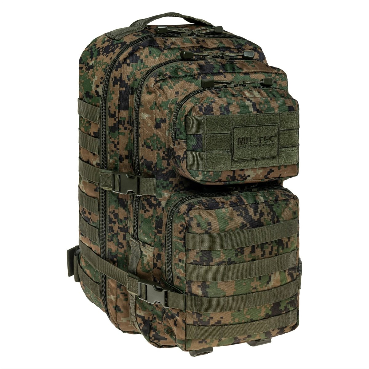 MIL-TEC US Assault Tactical Backpack 36L Ergonomic Formed Formed Ramiona
