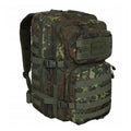 MIL-TEC Assault Trekking RucksAcka Duża 36L Backpack Flecktarn Daypack Bag