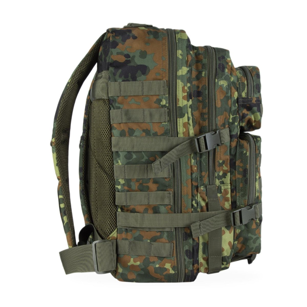 MIL-TEC Assault Trekking RucksAcka Duża 36L Backpack Flecktarn Daypack Bag