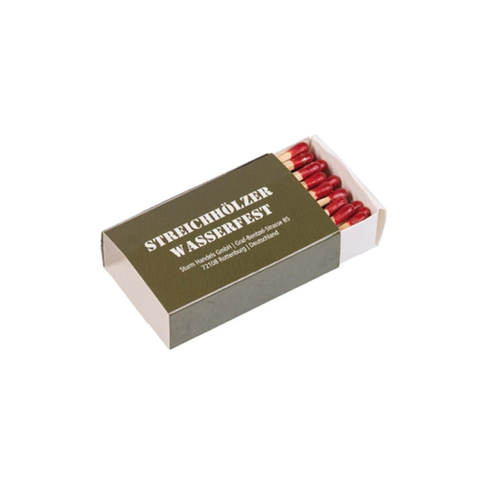 MIL - TEC Wodoodporne zapałki 4 paczki 35 zapałek Outdoor Camping Survival - GoMilitar