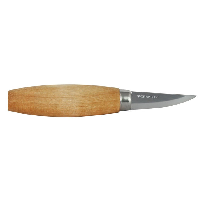 MORAKNIV Woodcarving 120 nóż do obróbki drewna naturalny nóż do rzeźbienia ze stali węglowej - GoMilitar