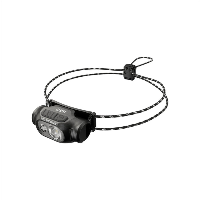 Nitecore HA11 Lekka latarka czołowa LED 240 lumenów IP66 Czarna - GoMilitar