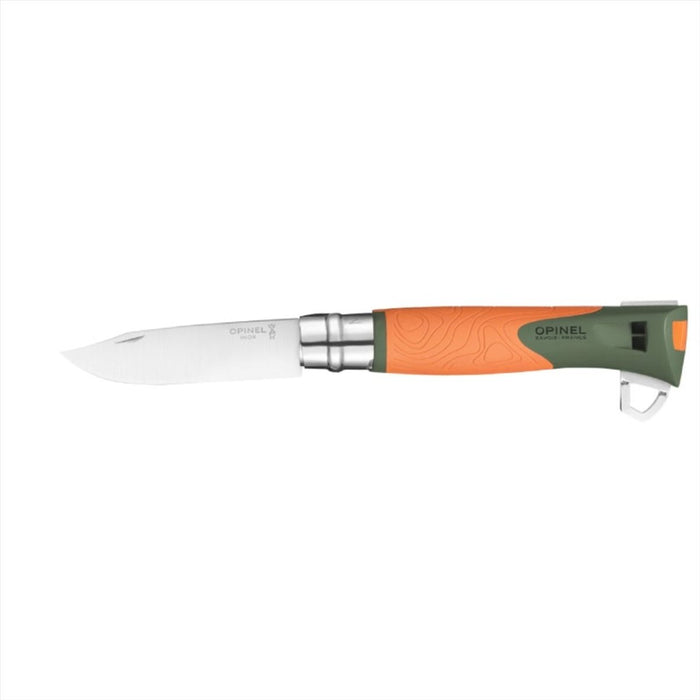 Opinel N°12 Poznaj składany scyzoryk 10 cm z ostrzem ze stali nierdzewnej 12C27 - GoMilitar