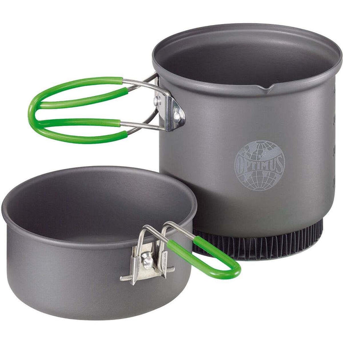 OPTIMUS CRUX WEEKEND HE Cook Pot Cup System Kuchenka Camping Piesze wycieczki Zestaw kuchenny - GoMilitar