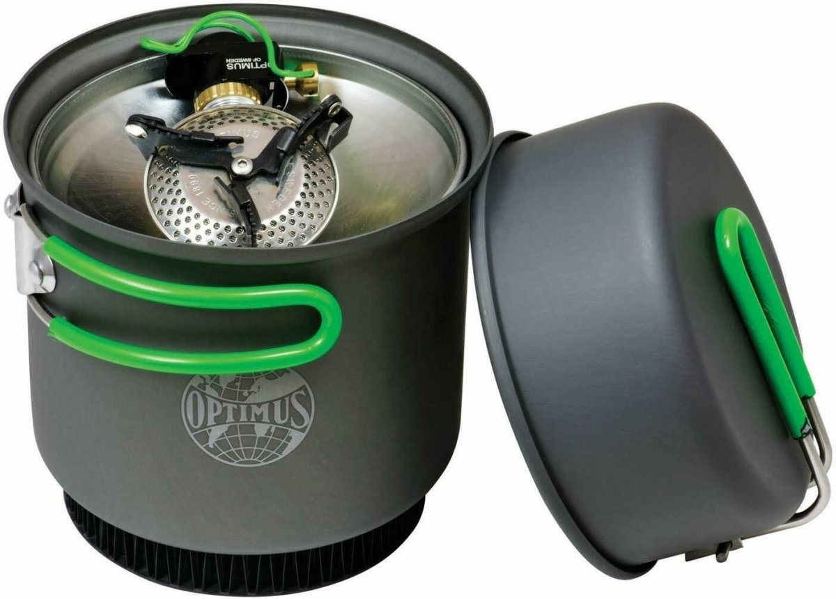 Optimus Crux Weekender On gotował system gazowy piec kemping pieszo pieszcze Burner Burner