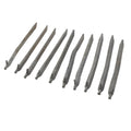 Oryginalne austriackie wojskowe aluminiowe śledzie do namiotu, 10 szt. 26 cm