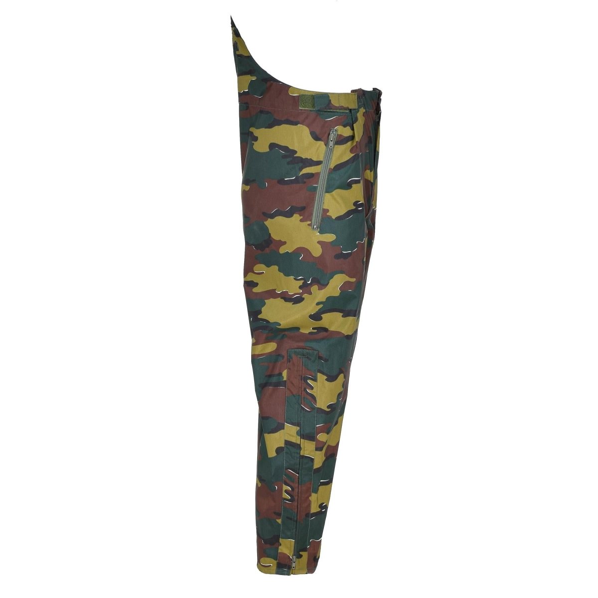 Oryginalne belgijskie wodoodporne spodnie jigsawowe Camo Seyntex deszczowe spodnie