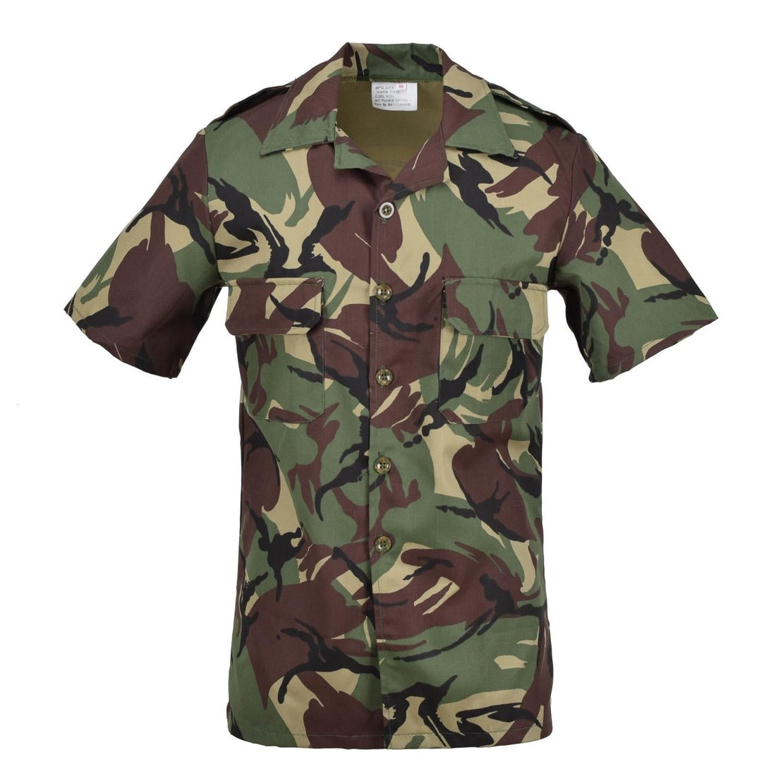 Oryginalne Botswana Woodland Woodland Combat koszulki krótkie rękawy lekkie nowe nowe