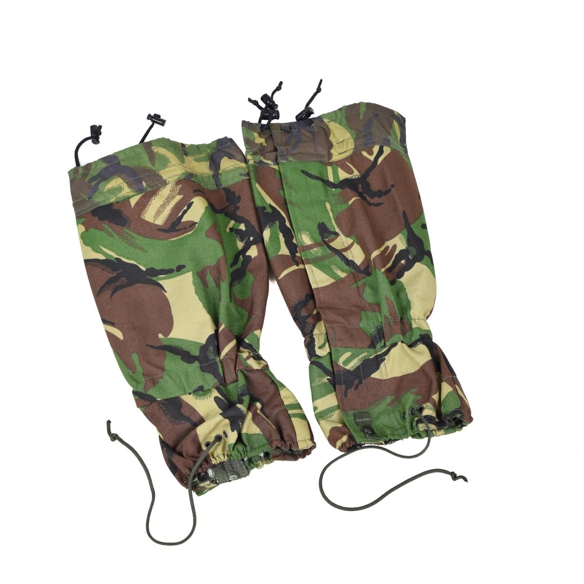 Oryginalne armia brytyjska DPM Camouflage Gaiters Waterproof rozmiar standarowania