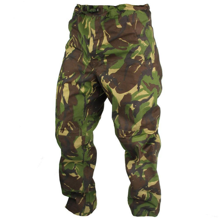 Oryginalne spodnie przeciwdeszczowe armii brytyjskiej DPM camo wodoodporne goretex - GoMilitar