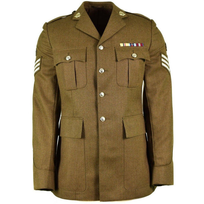 Oryginalna brytyjska marynarka wojskowa formalna, mundur wojskowy khaki, nowa - GoMilitar