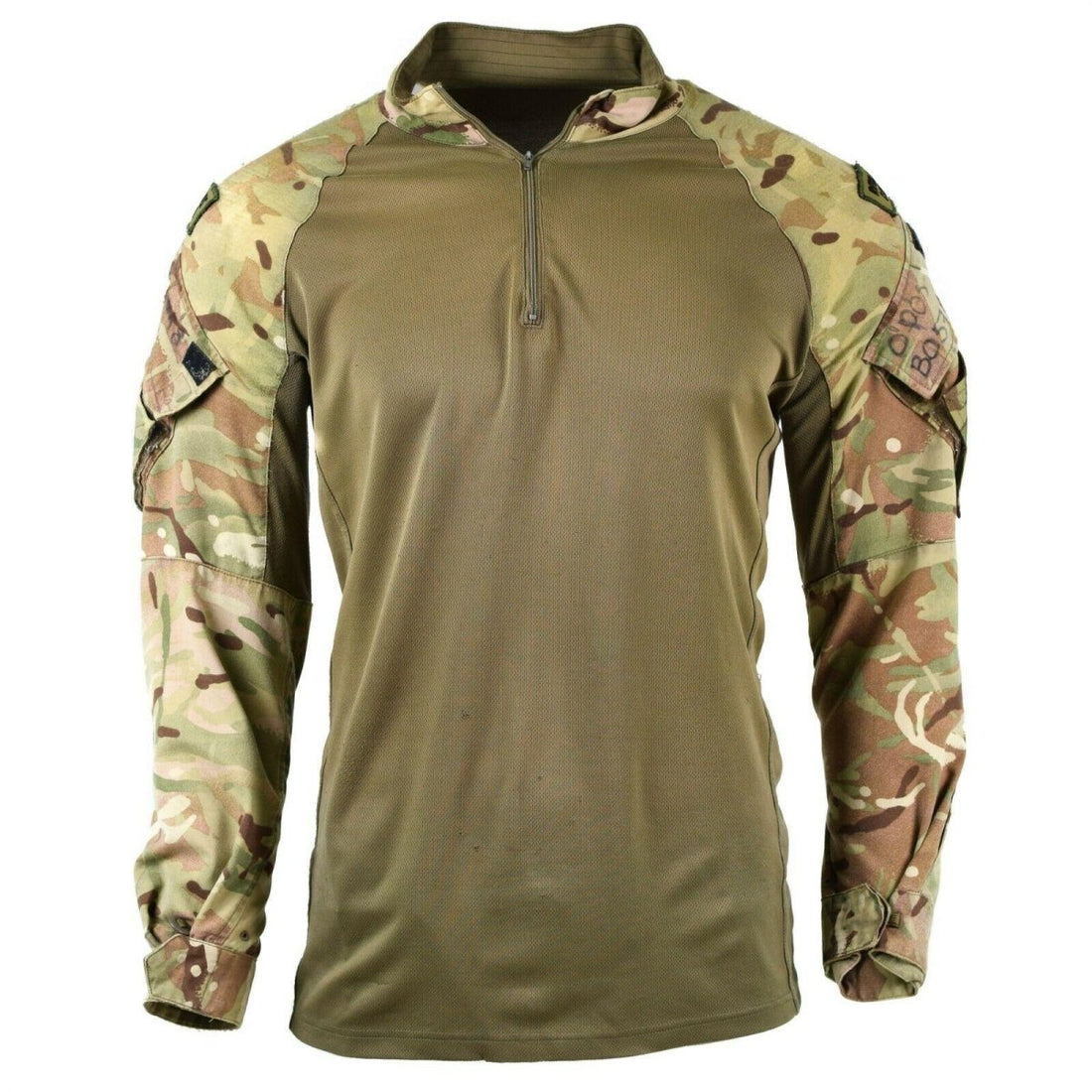 Oryginalna Brytania Brytyjka Under Body Armor Ubac MTP Camo Wojskowe Bluza