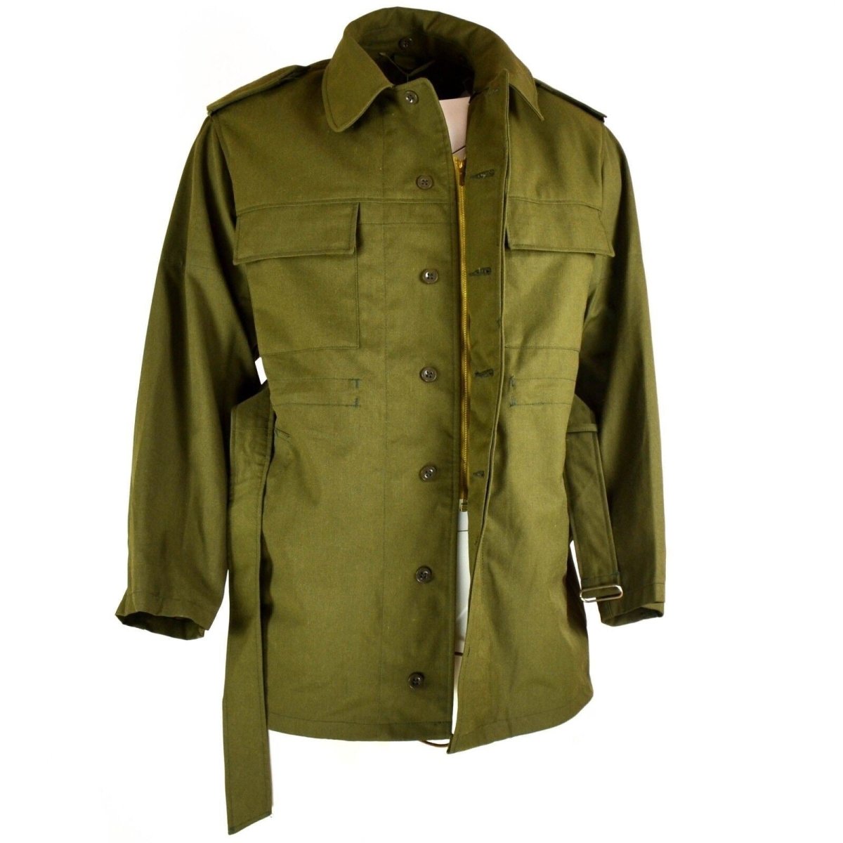 Oryginalny czeski armia pola parka m85 Army Issue Winter Winter Jacket W podszewka nowa