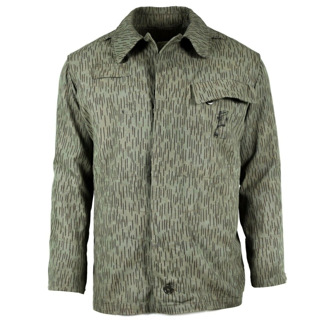 Oryginalny czeski armia wojskowa M60 Field Jacket Parma Rain Drop Camuflage