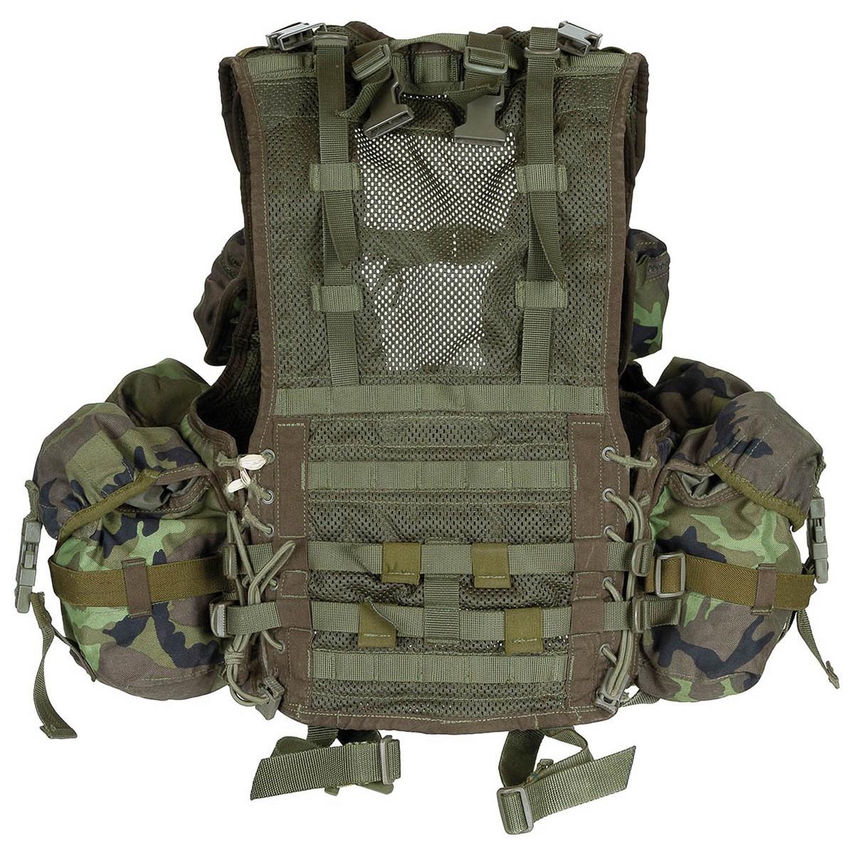 Oryginalna czeska kamizelka taktyczna wojskowa Combat System nośny M95 Camo