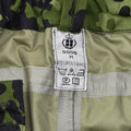 Oryginalne duńskie spodnie deszczowe Camo M84 Wodoodporna taktyczna spoda walki