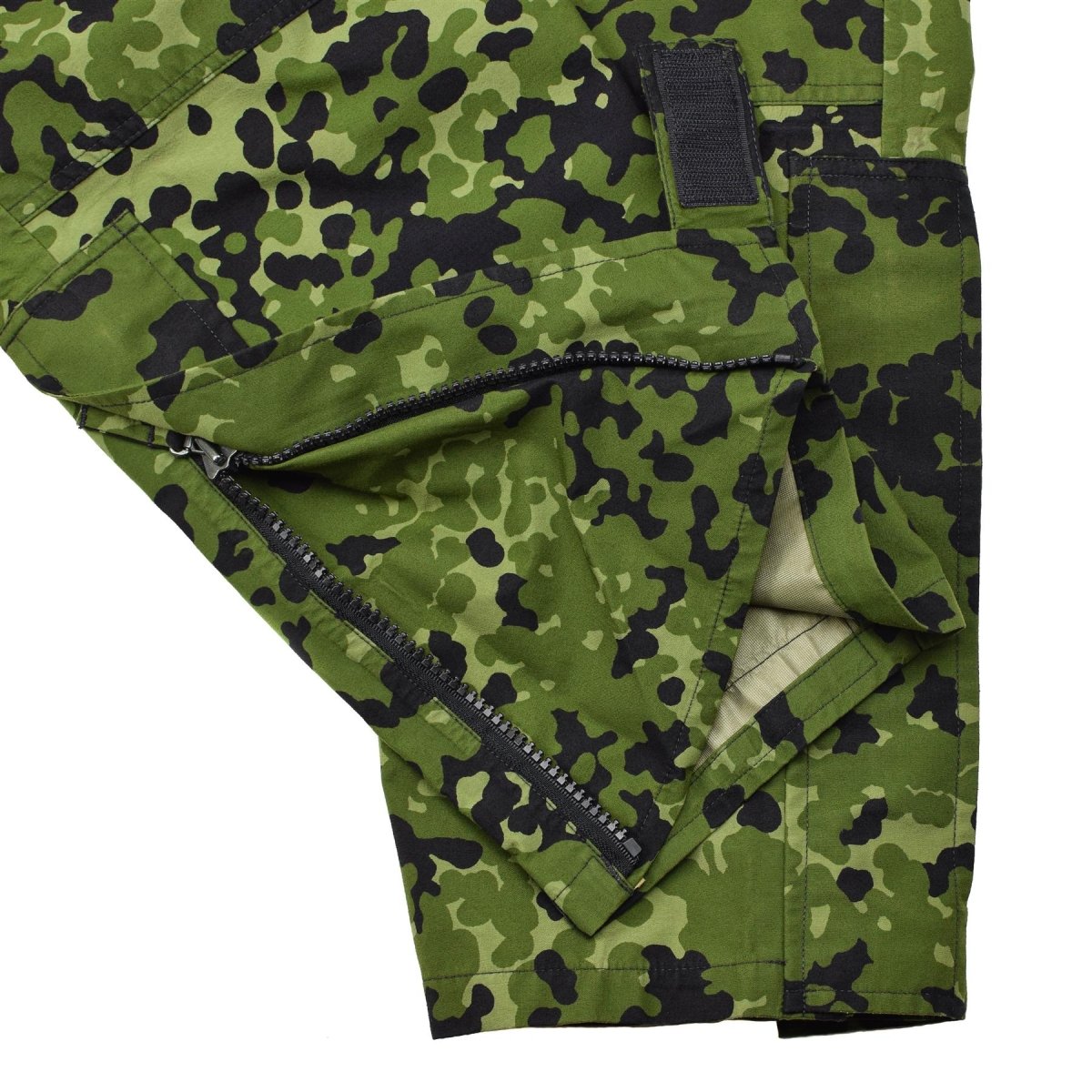 Oryginalne duńskie spodnie deszczowe Camo M84 Wodoodporna taktyczna spoda walki