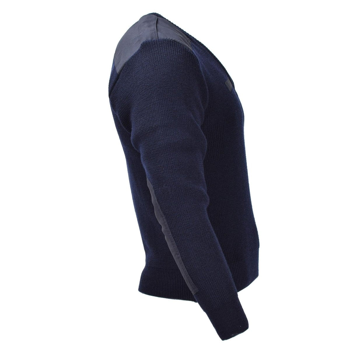 Oryginalny holenderski wojskowy niebieski sweter pullover wełna wełna body -body NOWOŚĆ