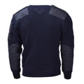 Oryginalny holenderski wojskowy niebieski sweter pullover wełna wełna body -body NOWOŚĆ