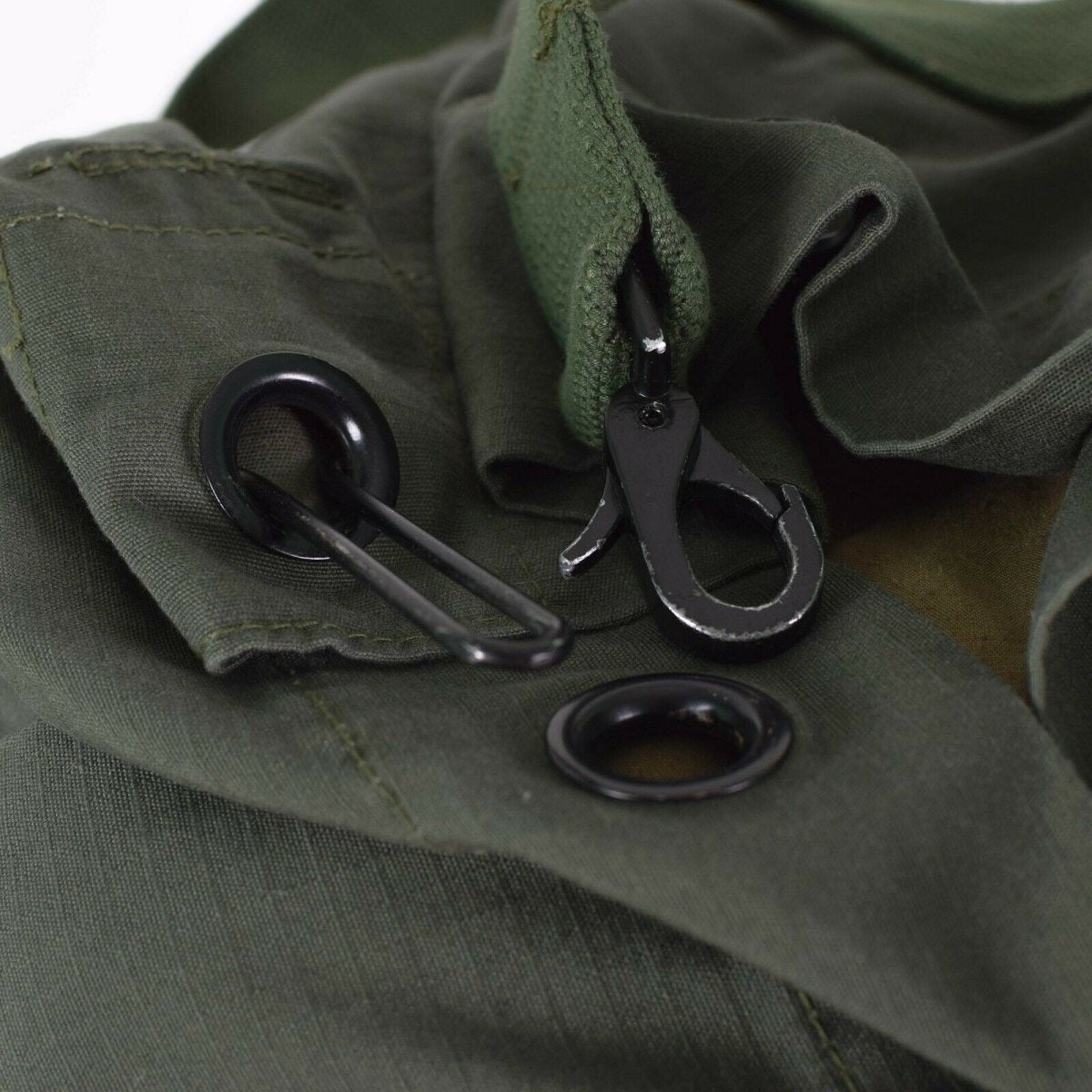 Oryginalna holenderska wojskowa torba Duffel 100 Liliters Ripstop Sack Płótno Zestaw Olive