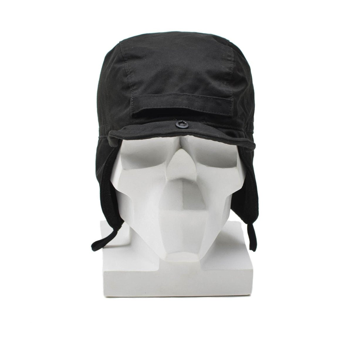 Oryginalny holenderski spadek płaszczyznowy czapka klapy ucha Brim Windproof Black Supplus