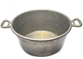 Oryginalny garnek do gotowania armii francuskiej. Aluminiowy bałagan wojskowy Tin Pot Patel