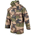 Oryginalna francuska wojskowa wodoodporna kurtka TRILAMINE Field Rain Coat CCE NOWOŚĆ